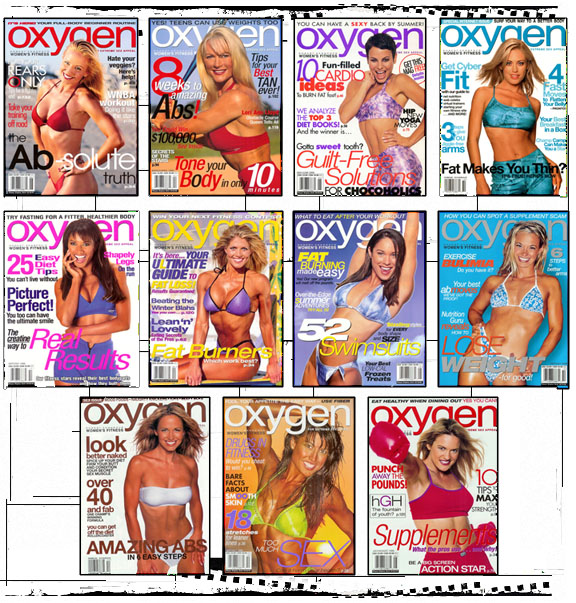 women's fitness Oxygen Magazine